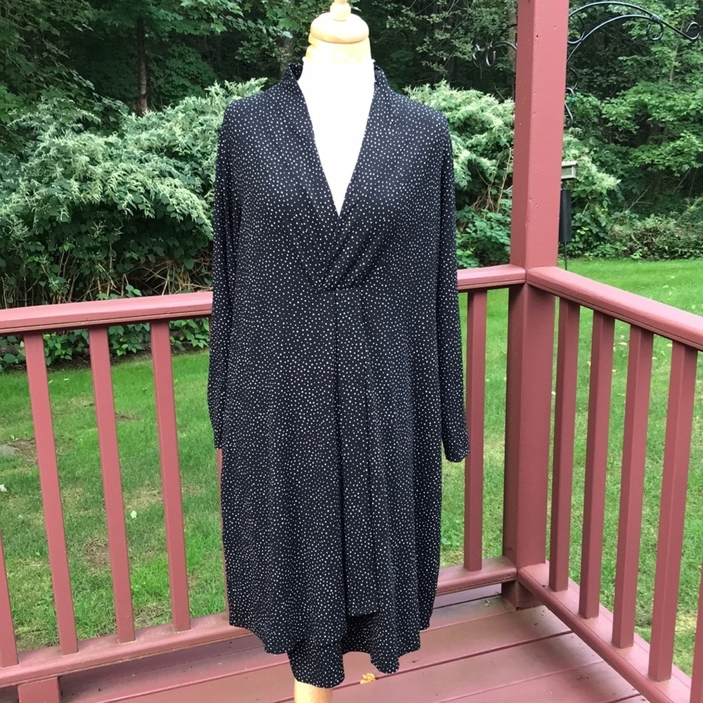 J.JILL WEAREVER collection size L polka dot dress